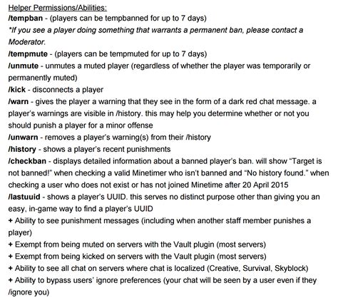 Minecraft staff application copy, tutorial, step by step. Staff Applications | Minetime