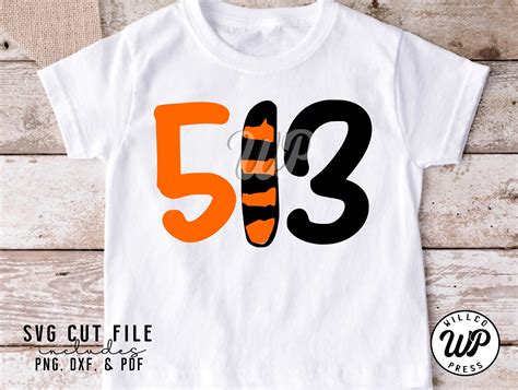 513 Tiger Tail Cincinnati Svg Png Dxf Svg Files For Cricut Shirt