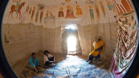 Getting To The Frescoed 1000 Year Old Cave Churches Of Ethiopias
