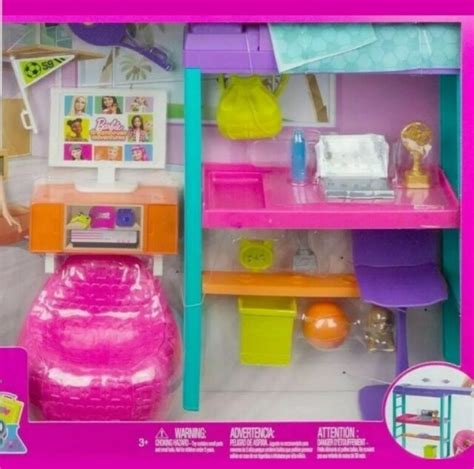 Barbie Team Stacie Doll Bedroom Bunk Bed Playset Ght08 Stacie Doll Not