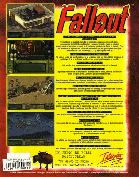 Fallout Box Cover Art MobyGames