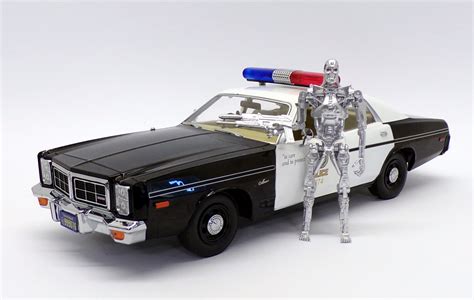 Greenlight 118 Scale 19042 1977 Dodge Monaco Police The Terminator