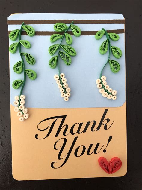 Pin By Juju Kwan On Quilling In 2020 Thank You Cards Your Cards