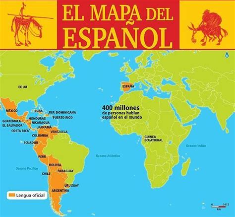 El Mapa Del Español En El Mundo How To Speak Spanish Learn Spanish