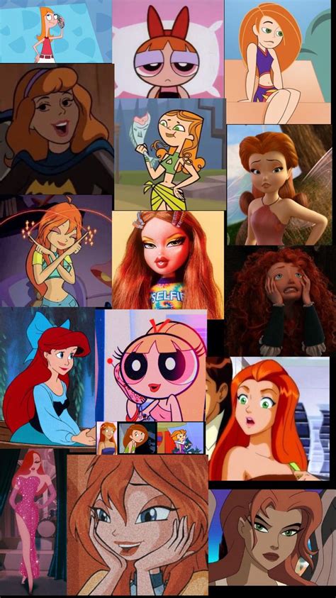 Redhead Cartoons👩🏻‍🦰 Cartoon Characters Cartoon Wallpaper