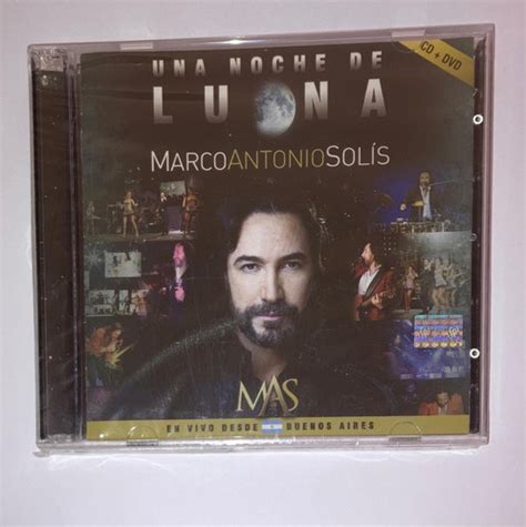 Cd Marco Antonio Solís Una Noche De Luna Cd Dvd Cuotas Sin Interés