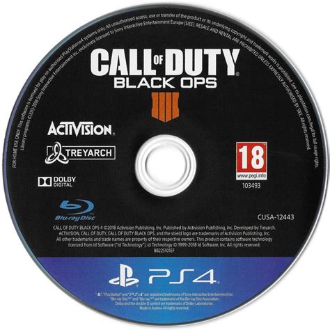 Call Of Duty Black Ops Iiii Cover Or Packaging Material Mobygames