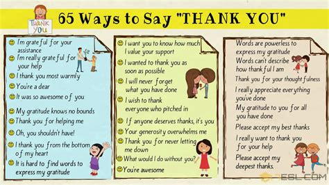 65 Other Ways To Say “thank You” In Speaking And Writing Effortless