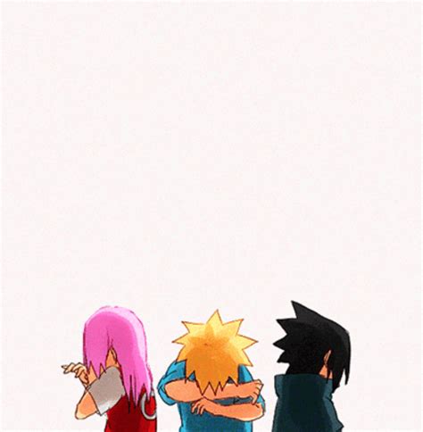 Naruto Sasuke Anime Gang Together 