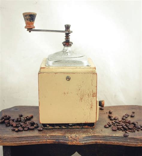 Vintage Leinbrock Ideal Coffee Grinder German Table Mill Etsy Nederland