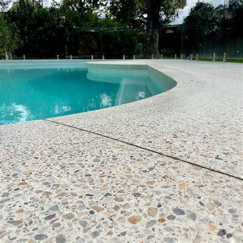 Honed Concrete Northern Beaches Concrete Pool Surrounds