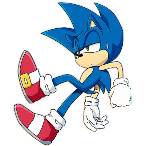 Sonic The Hedgehog Drifting Stopping By Soniconbox On Deviantart