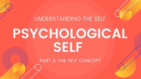 psychological self part 2 the self concept understand the self youtube