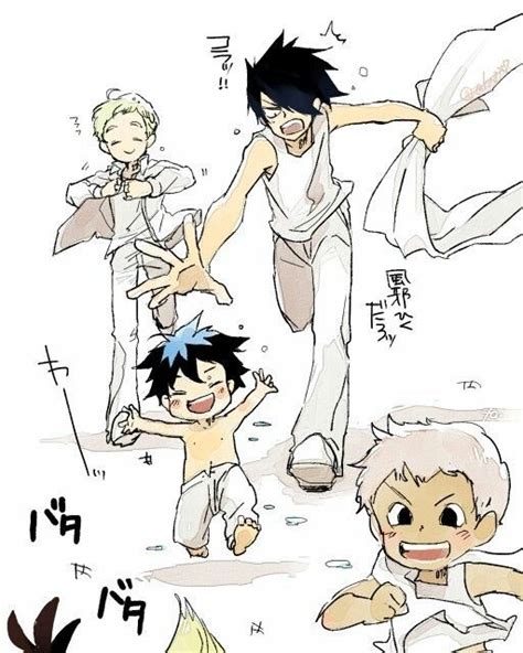 Norman Chris Ray Dominic The Promised Neverland Personajes De