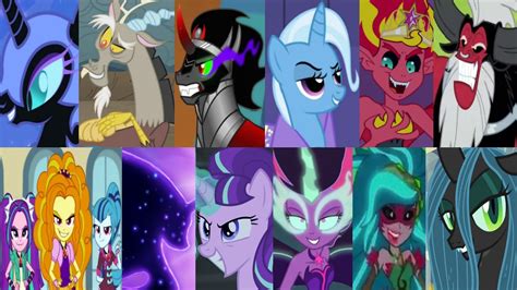 Defeats Of All My Favorite Mlp Fim Villains Remastered Youtube