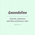 Significado del nombre Gwendoline
