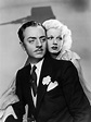 William Powell and Jean Harlow in a publicity still for "Reckless ...