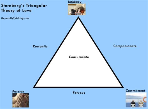 To pursue the object of. Sternberg's Triangular Theory of Love | Triangular theory ...