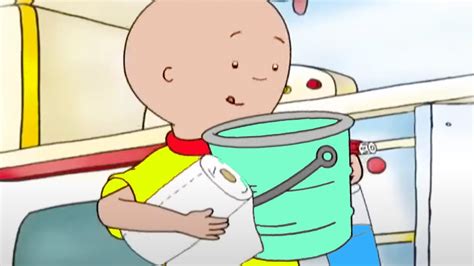 Caillou S Big Clean Up Caillou Cartoon Youtube