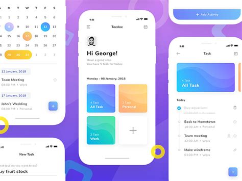 Software task managers take things further by these aren't your only options. 60 Excellent To Do List App UI Designs - Bashooka