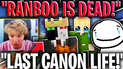 Awesamdude Takes Ranboos Last Canon Life Dream Smp Youtube