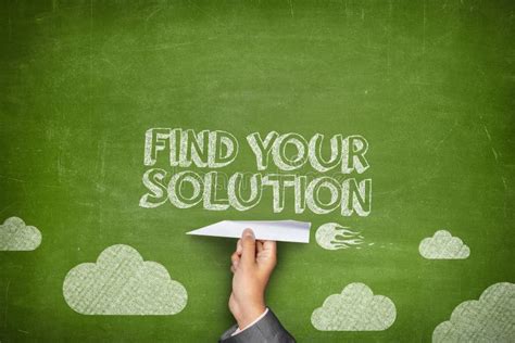 Find Your Solution Concept Stock Image Image Of Businessperson 56219835