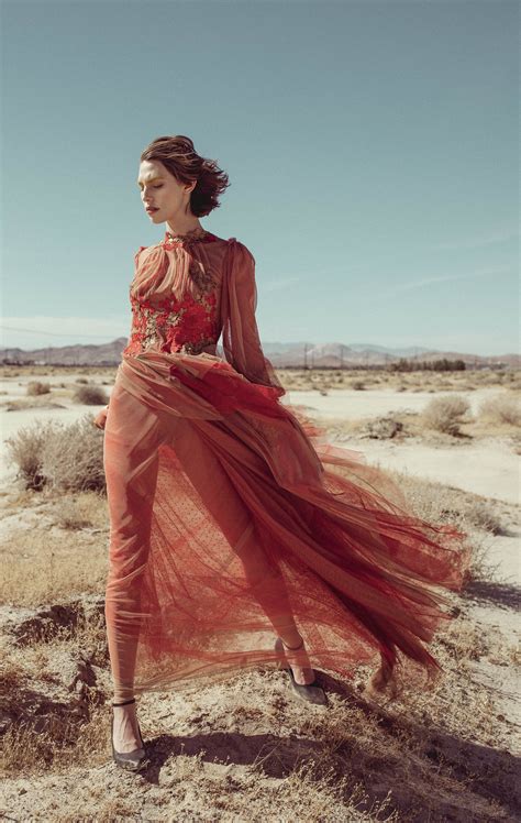 fashion editorial project distorted reality by photographer dali ma featuring women s red dress