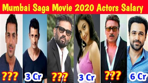 Mumbai Saga Movie 2020 Cast Salary John Abraham Sunil Shetty