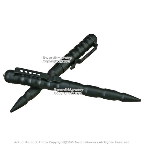 It's better to react naturally. 6& BLACK SELF Defense Security Tactical Pen Kubaton Groove ...