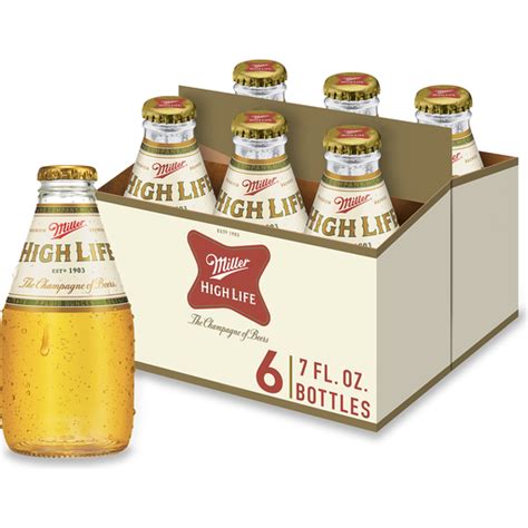 Miller High Life Pony Domestic Beer Cannatas