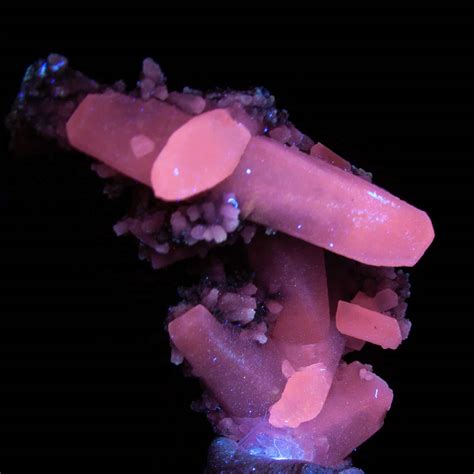 Calcite Fluorescent Ucminerals Fine Collector Mineral Specimens
