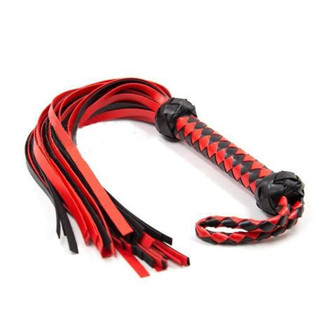 595cm Leather Sex Whip Flogger Riding Crop Sex Aid Spanking Paddle Sex Toys For Coupletoys
