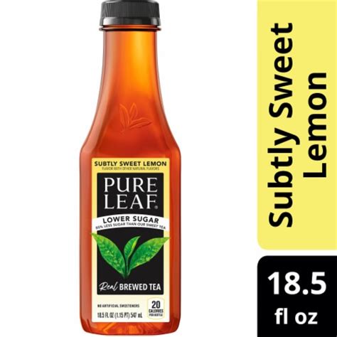 Pure Leaf Subtly Sweet Lemon Iced Tea 185 Fl Oz Harris Teeter