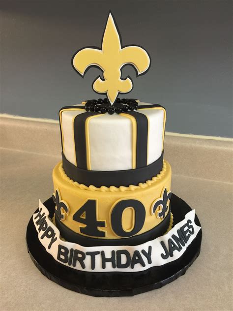 27 Exclusive Photo Of Saints Birthday Cake
