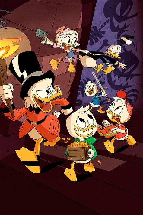 Ducktales 2017 Digital Art By Geek N Rock Pixels