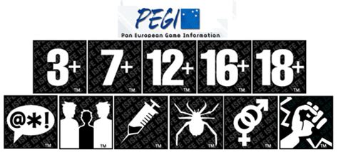 News European Parliament Endorses Pegi Age Rating System Megagames