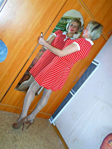 Fashion Tights Skirt Dress Heels My Amateur Model In Pantyhose Smilja