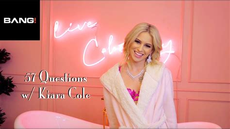 57 Questions With Kiara Cole Youtube