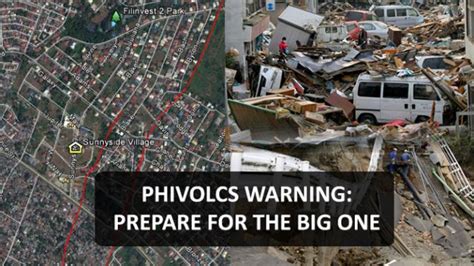 Confirmed ‘prepare For The Big One Phivolcs Urges Residents To