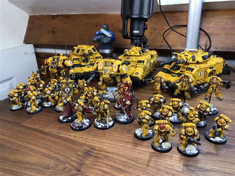 Imperial Fists Full Army Preview Rwarhammer