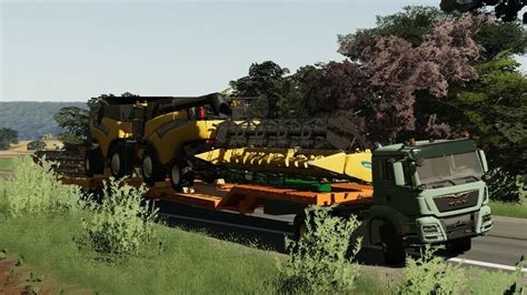 Fs19 Transport Trailer 25m V11 Fs 19 And 22 Usa Mods Collection