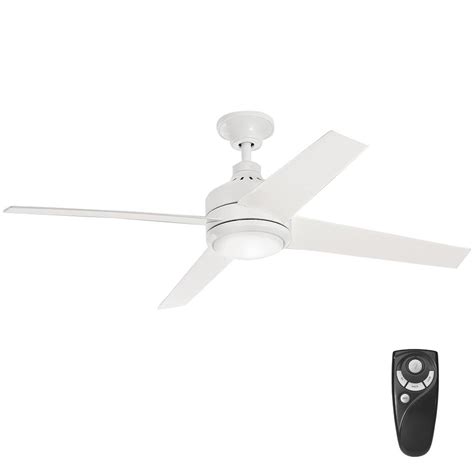 Craftmade lighting mi52agvm mia unipack premium ceiling fan vintage madera finish shown with mia blades reviews! Home Decorators Collection Mercer 52 in. Integrated LED ...