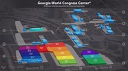 Georgia World Congress Center floor plan