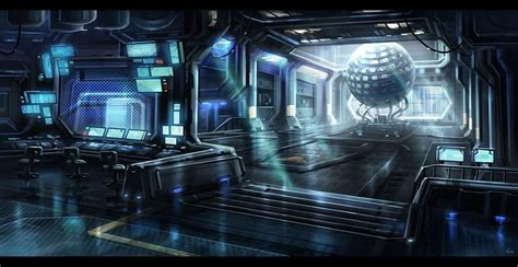 Sci Fi Interior By Blueroguevyse On Deviantart Sci Fi Environment