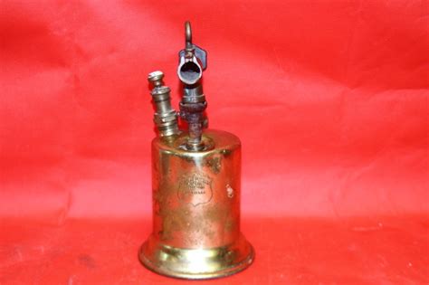 Clayton And Lambert Mfg Co Large Antique Gasoline Blowtorch Gas Blow