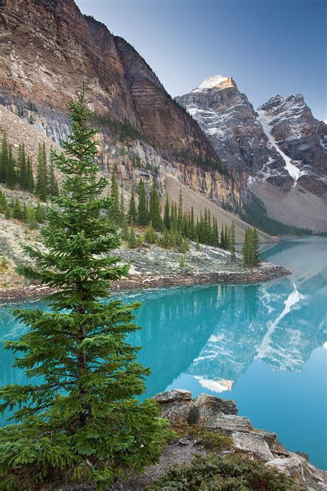 Moraine Lake In The Canadian Rockies By Adam Burton Robertharding