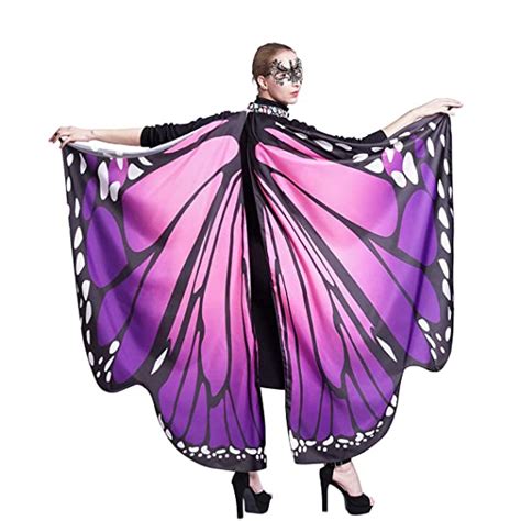 Halloween Butterfly Wings Costume For Women 3pcs Butterfly Shawl Party