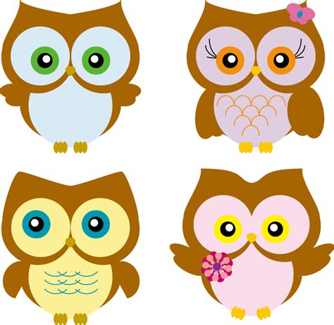 Cartoon Owl Vector Free Vector Graphic Download