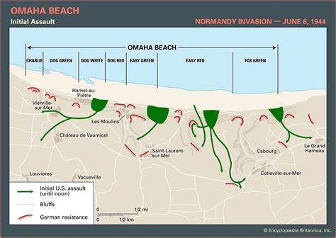 Omaha Beach Facts Map And Normandy Invasion Britannica