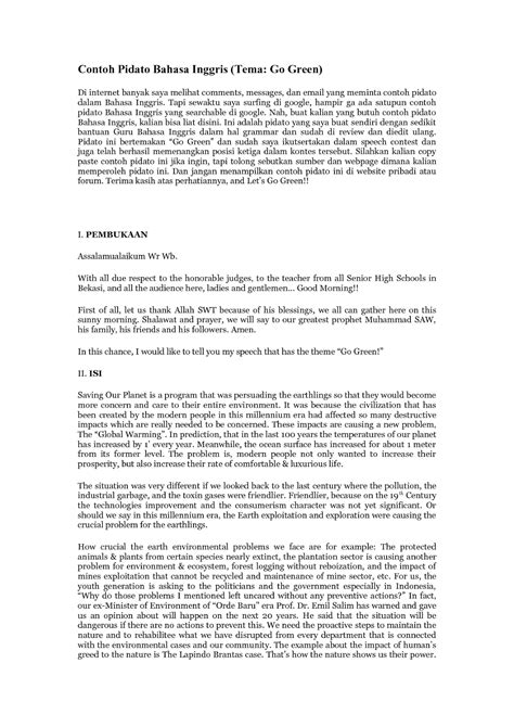 Kalian tenang aja, semua orang sepertinya pernah mengalaminya juga saat masa sekolah. Contoh Text, Naskah Pidato Bahasa Indonesia yang Baik dan ...